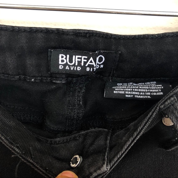 3/$23 Buffalo Black Skinny Jeans Size 2 (26) - Picture 4 of 5